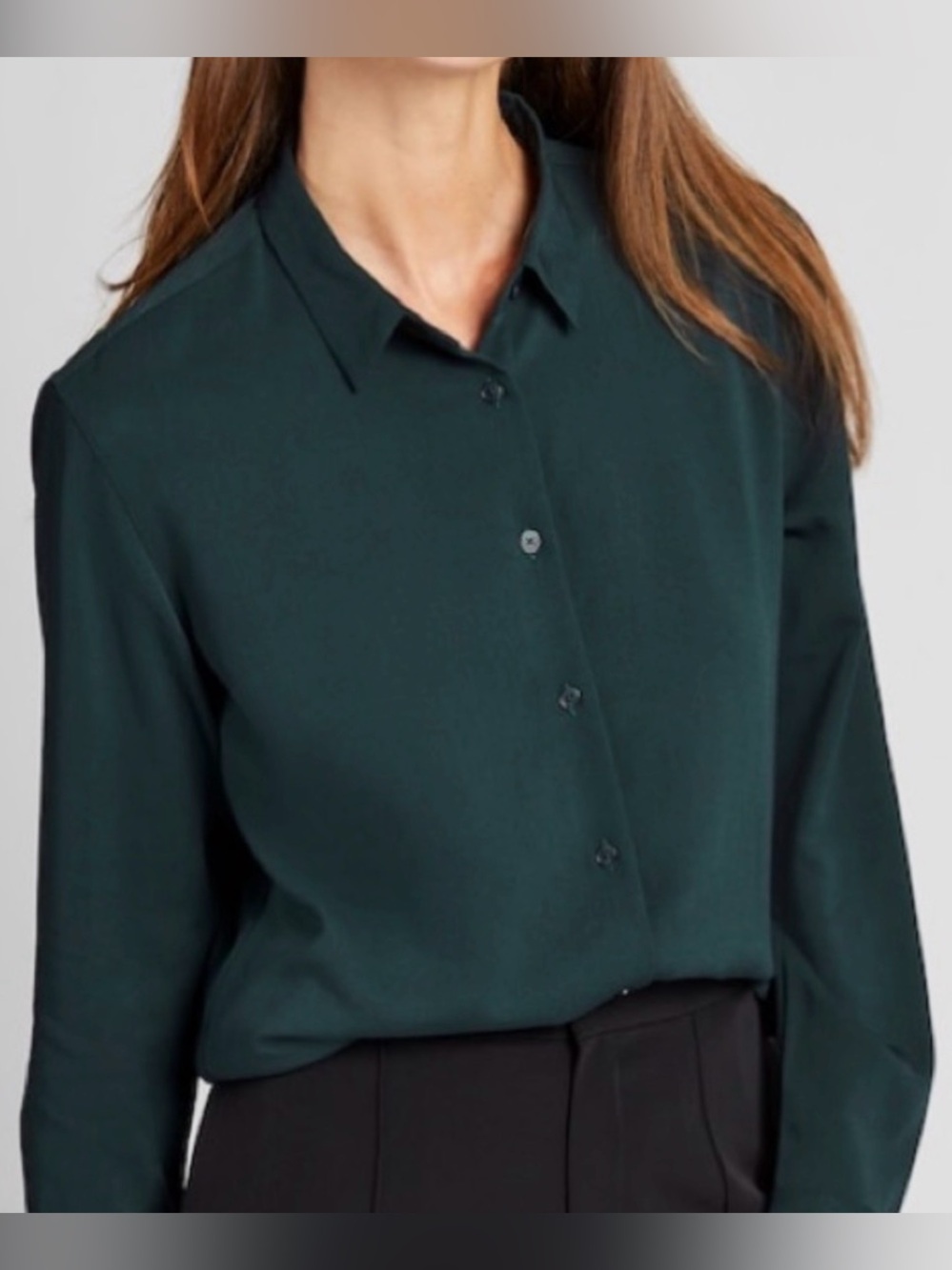 Uniqlo Dark Green rayon Shirt